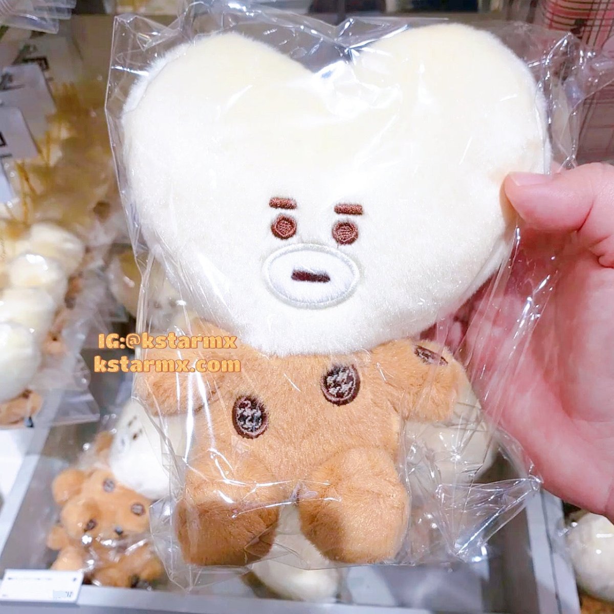[BT21 JAPAN] BT21 Glen Check Sitting 20cm Mascot - K-STAR