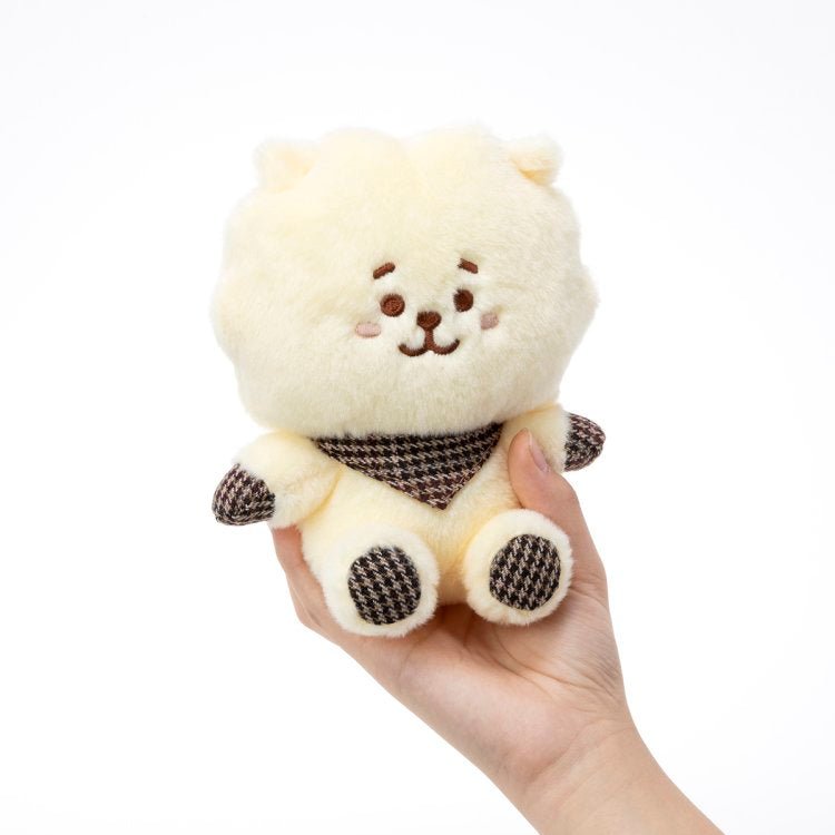 [BT21 JAPAN] BT21 Glen Check Sitting 20cm Mascot - K-STAR