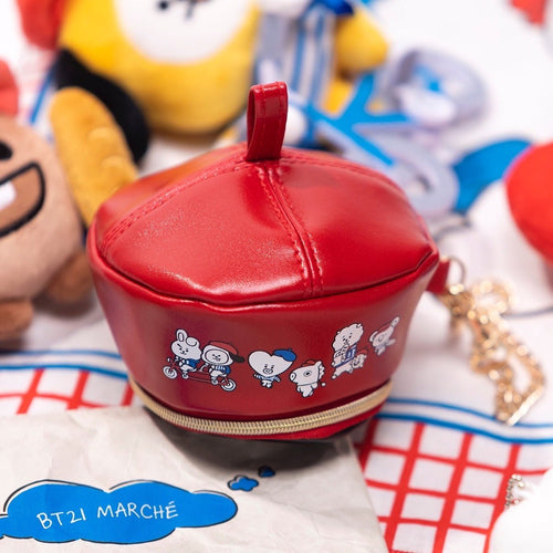 [BT21 JAPAN] BT21 Marche Mini Pouch Key Holder - K-STAR