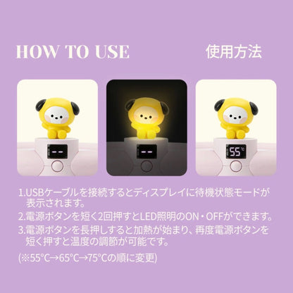 [BT21 JAPAN] BT21 Minini Cup Warmer - K-STAR