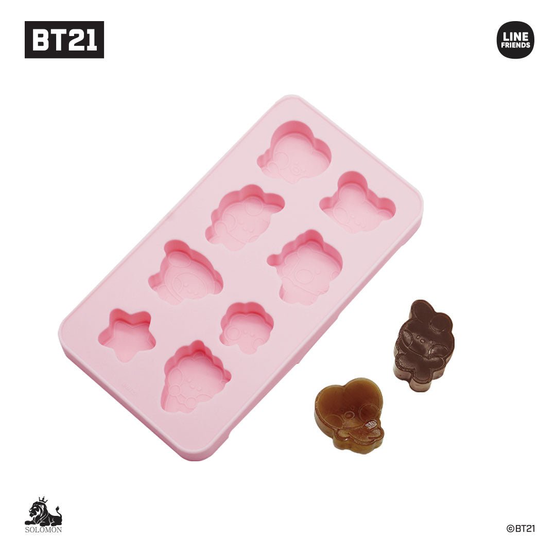 [BT21 JAPAN] BT21 Minini Ice Tray 2ea - K-STAR
