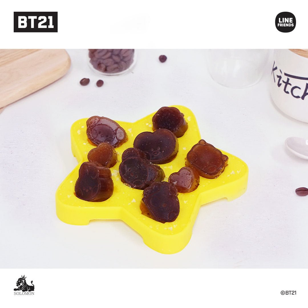 [BT21 JAPAN] BT21 Minini Ice Tray 2ea - K-STAR