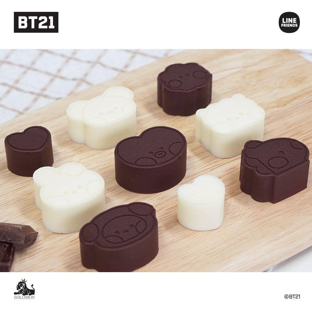 [BT21 JAPAN] BT21 Minini Ice Tray 2ea - K-STAR