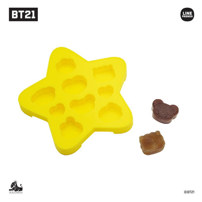 [BT21 JAPAN] BT21 Minini Ice Tray 2ea - K-STAR