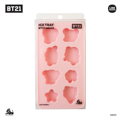 [BT21 JAPAN] BT21 Minini Ice Tray 2ea - K-STAR