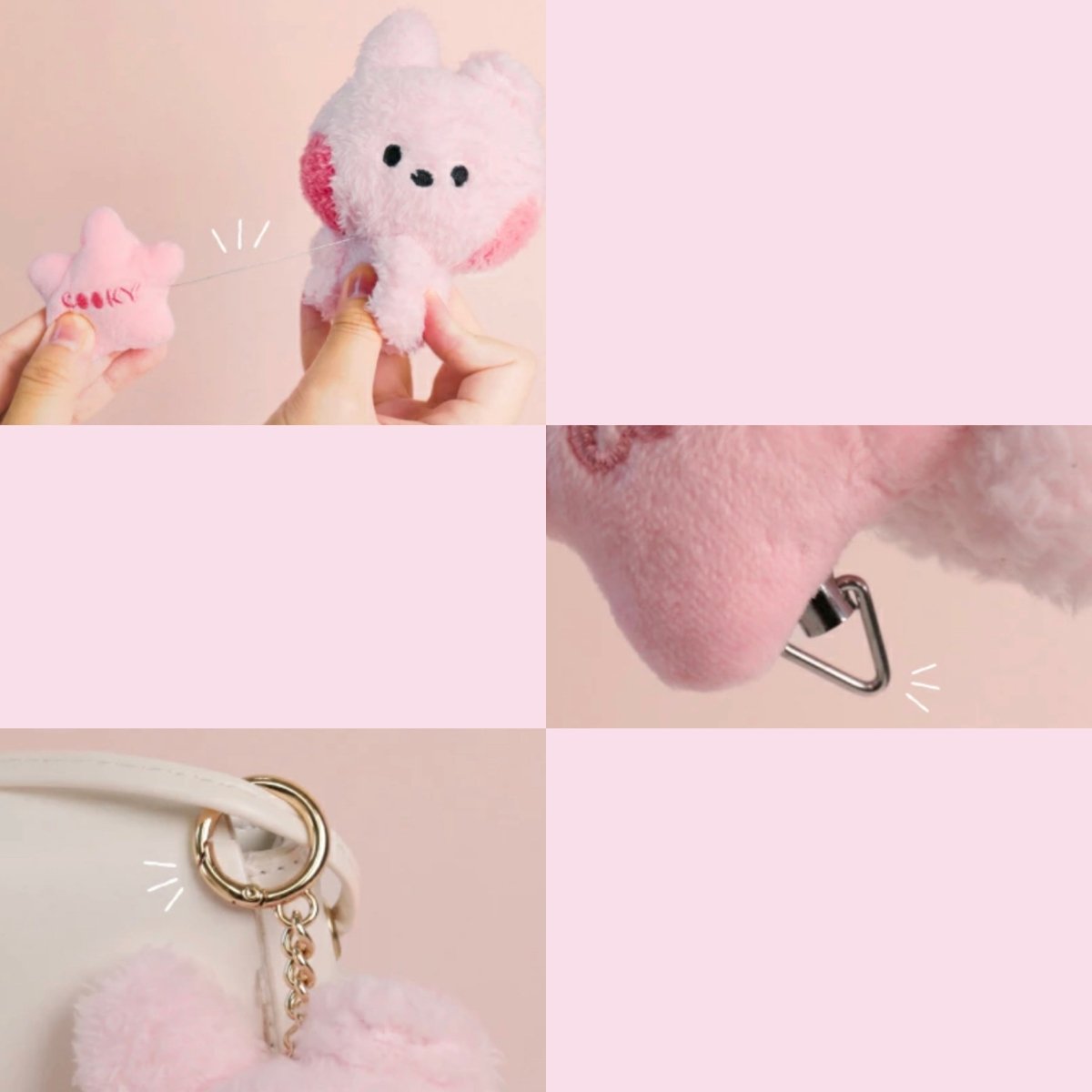 [BT21 JAPAN] BT21 Minini Reel Key Card Holder - K-STAR