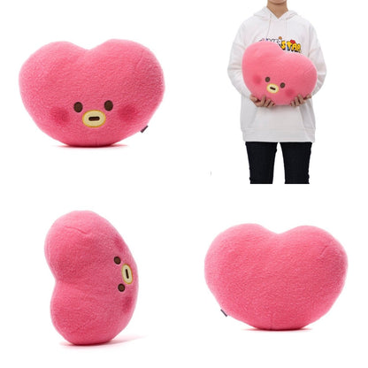 [BT21 JAPAN] BT21 My Little Buddy Face Cushion 35cm - K-STAR
