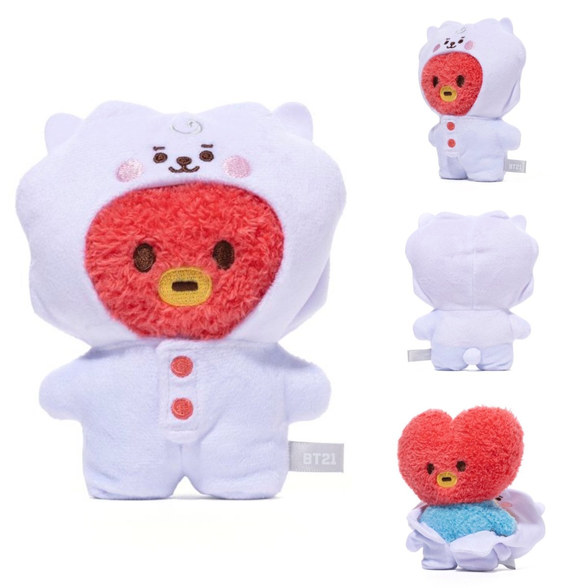 [BT21 JAPAN] BT21 My Little Buddy Tatton With Baby Romper 15cm - K-STAR