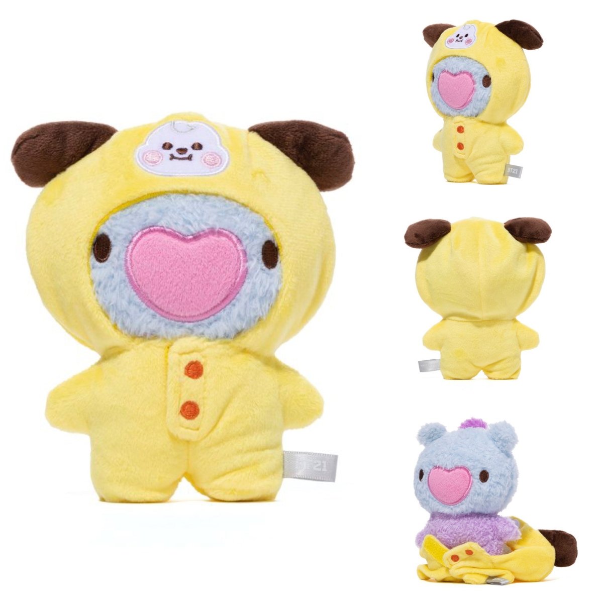 [BT21 JAPAN] BT21 My Little Buddy Tatton With Baby Romper 15cm - K-STAR