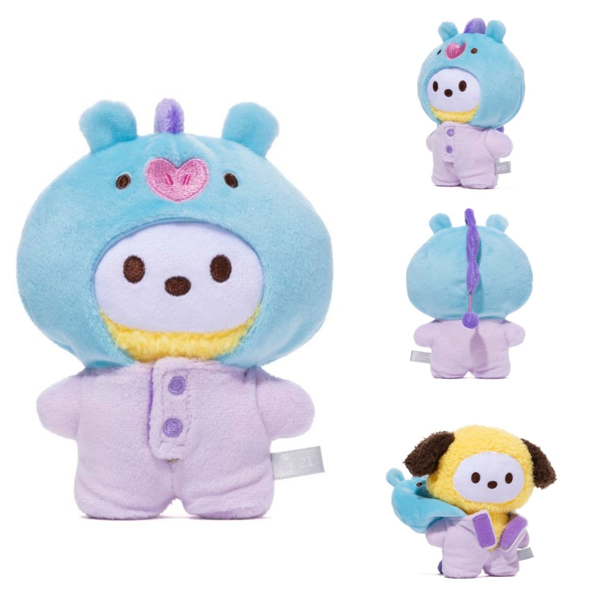 [BT21 JAPAN] BT21 My Little Buddy Tatton With Baby Romper 15cm - K-STAR