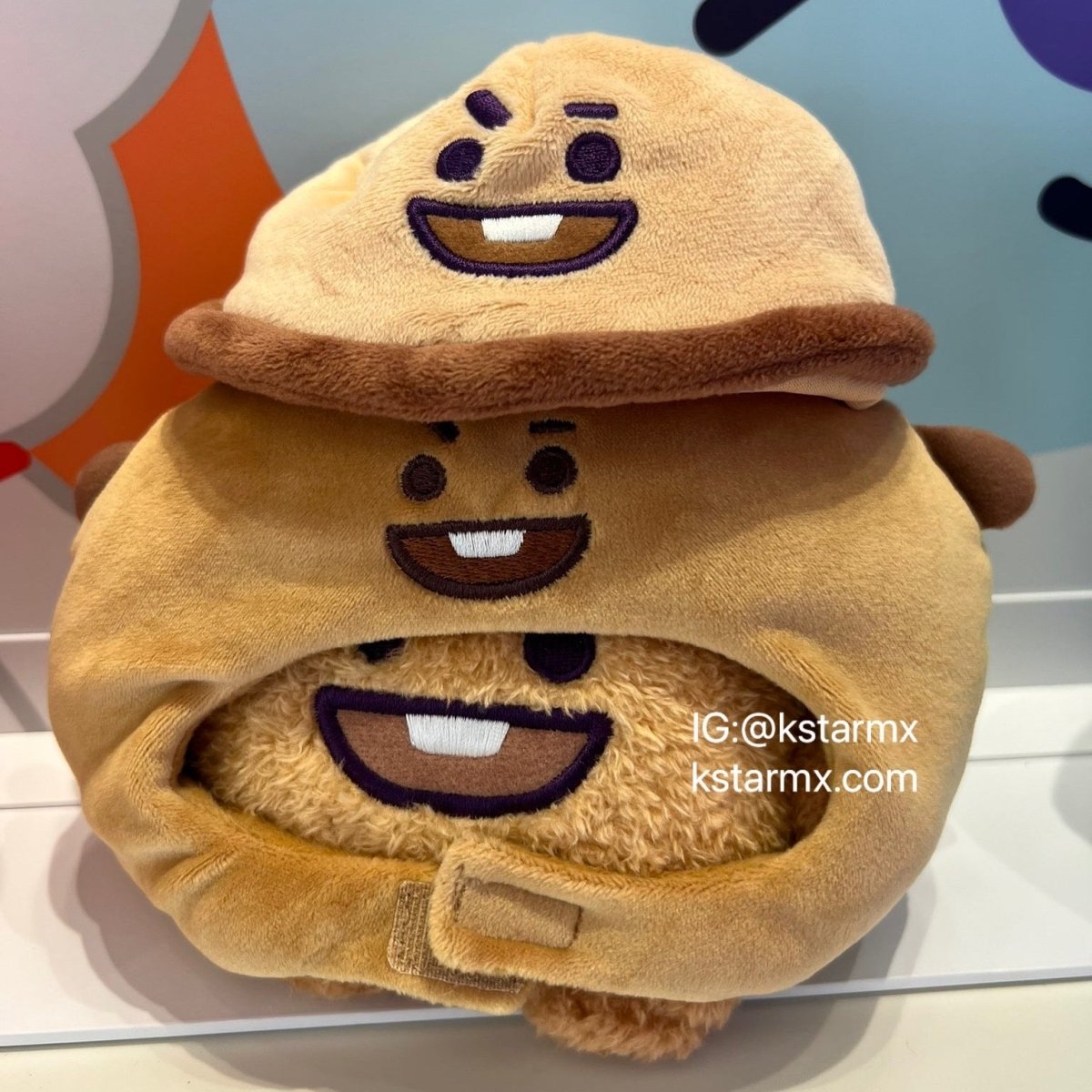 [BT21 JAPAN] BT21 Official Face Hat ( to S Tatton / 20cm Doll or Army Bomb ) - K-STAR