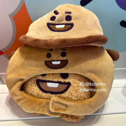[BT21 JAPAN] BT21 Official Face Hat ( to S Tatton / 20cm Doll or Army Bomb ) - K-STAR