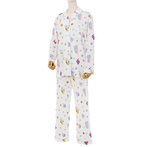 [BT21 JAPAN] BT21 Official Flower Pajama - K-STAR