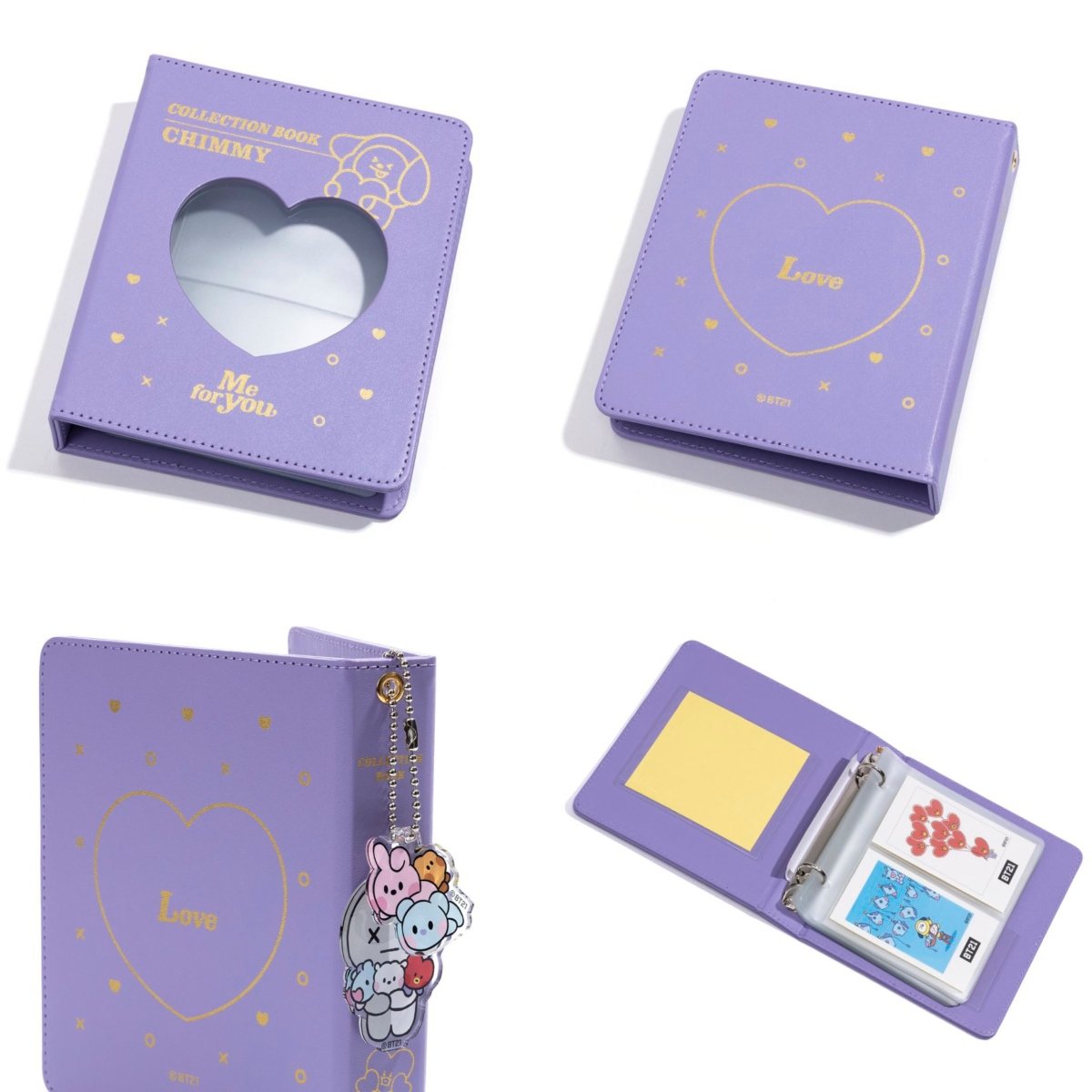 BT21 JAPAN] BT21 Official Photocard Binder – K-STAR
