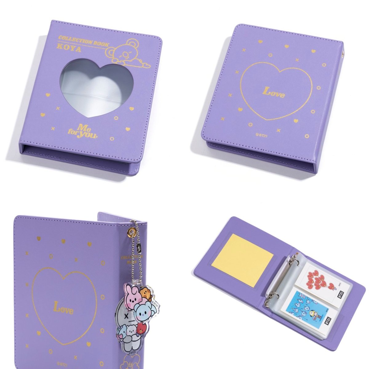 BT21 JAPAN] BT21 Official Photocard Binder – K-STAR