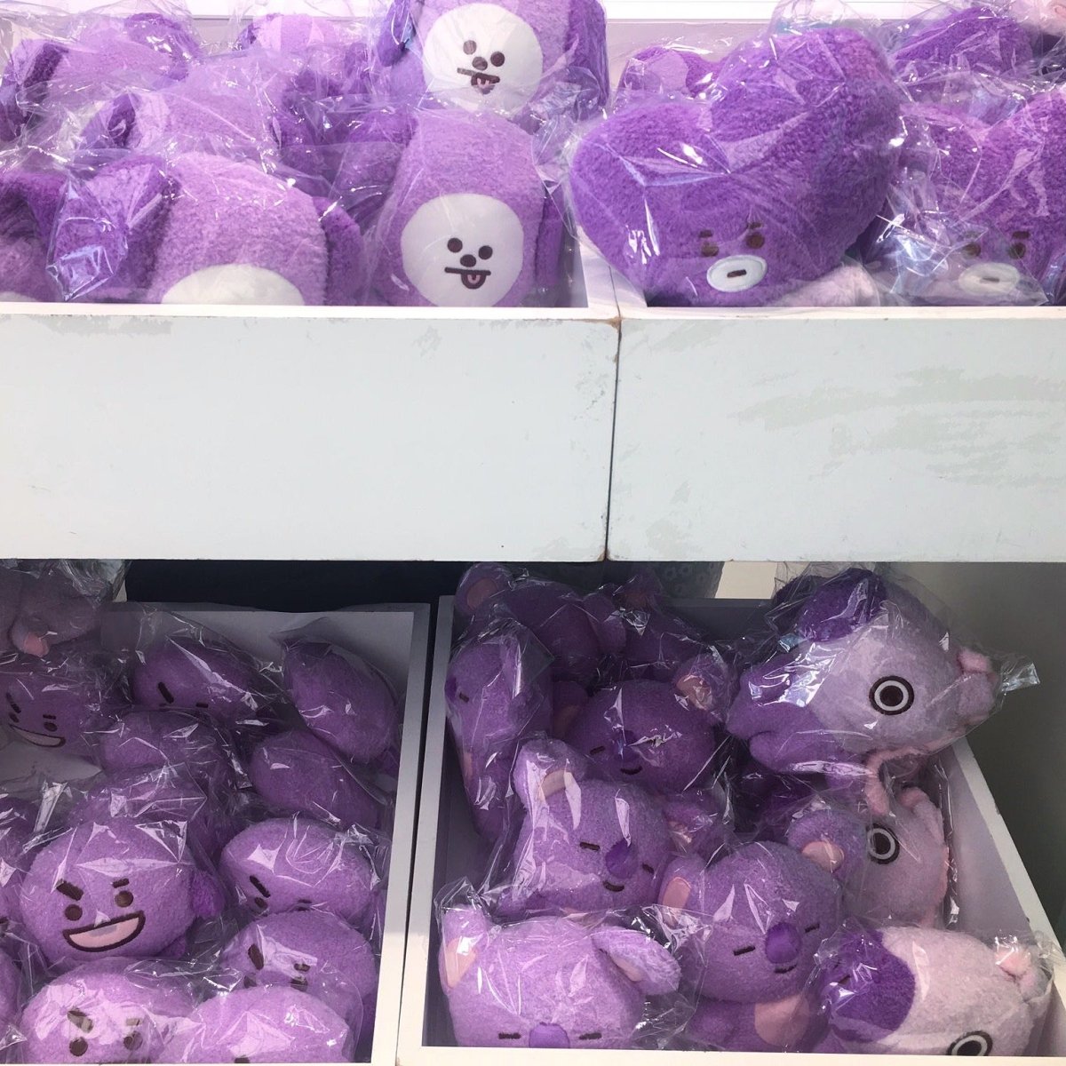 [BT21 JAPAN] BT21 PURPLE Baby Tatton 20cm Limited Edition - K-STAR