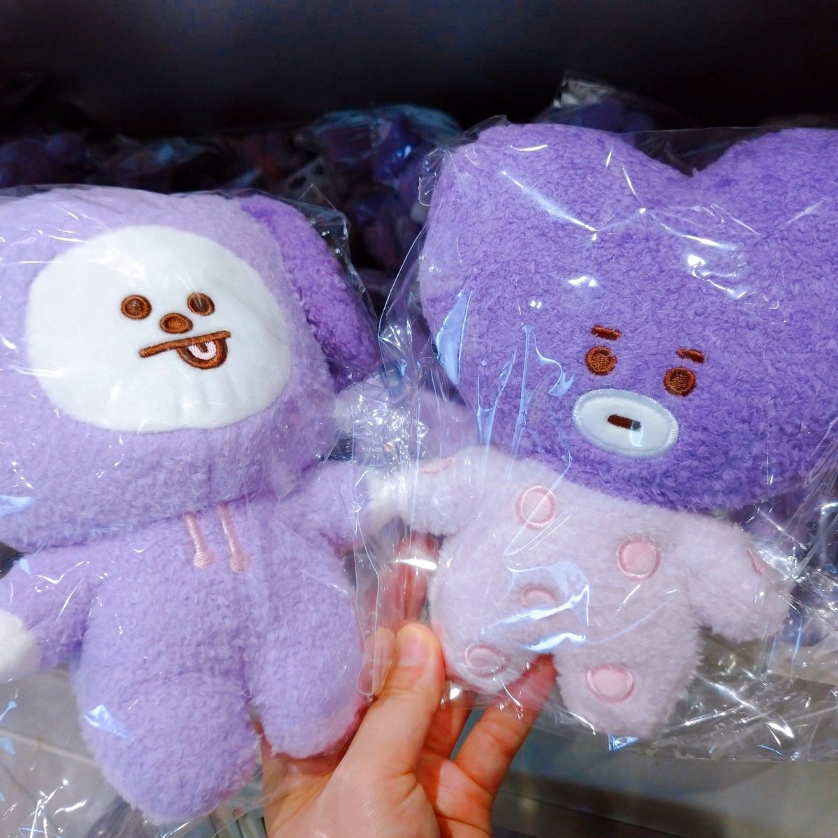 [BT21 JAPAN] BT21 PURPLE Baby Tatton 20cm Limited Edition - K-STAR