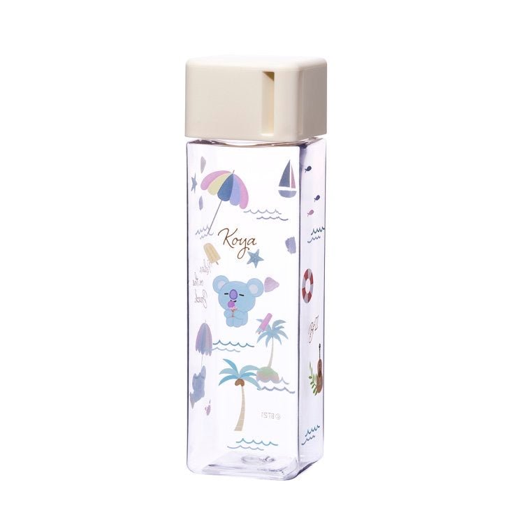[BT21 JAPAN] BT21 Summer Clear Bottle - K-STAR