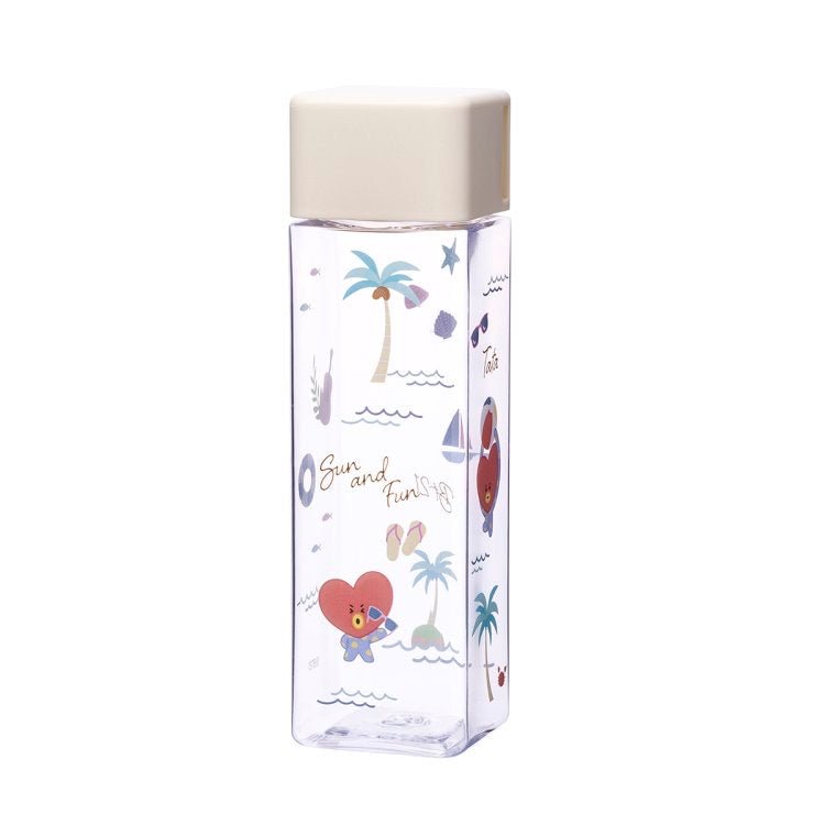 [BT21 JAPAN] BT21 Summer Clear Bottle - K-STAR