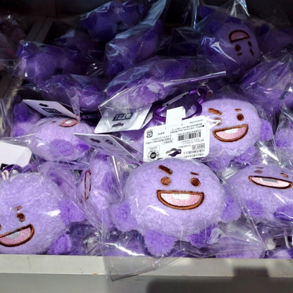 [BT21 JAPAN] BT21 Tatton Baby Mascot PURPLE 12cm Limited Edition - K-STAR