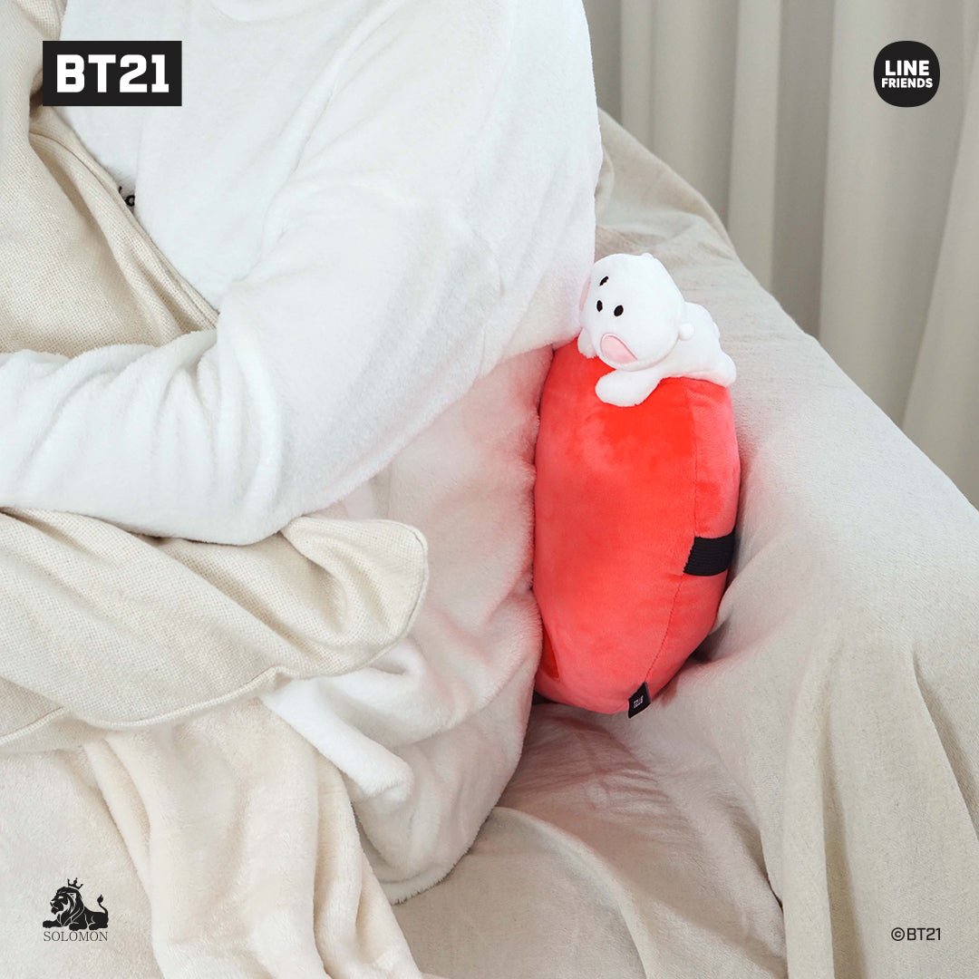 BT21 JAPAN My Little Buddy Face Cushion 40cm - K-STAR