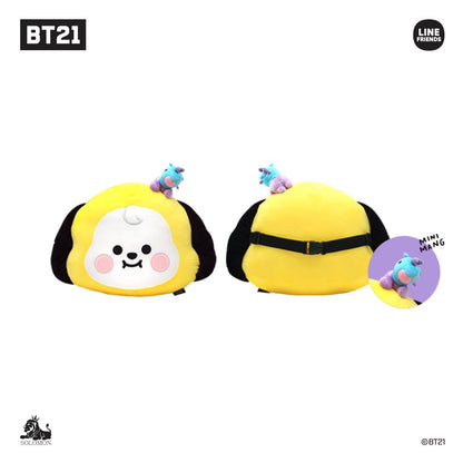 BT21 JAPAN My Little Buddy Face Cushion 40cm - K-STAR