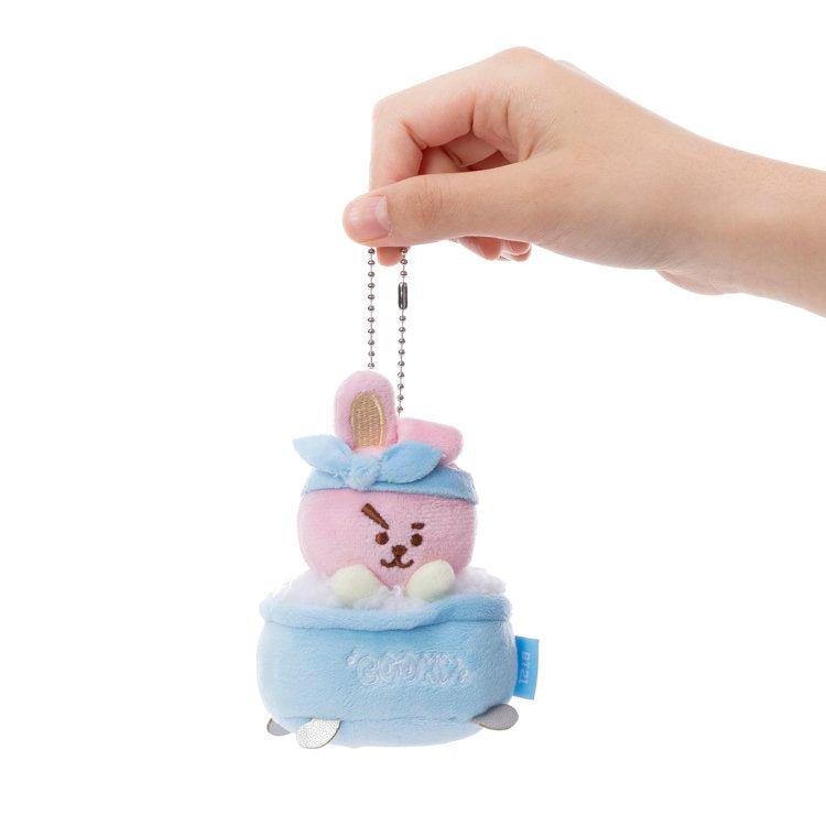 [BT21 JAPAN] Official BT21 Baby Bath Time Keyring 10cm - K-STAR