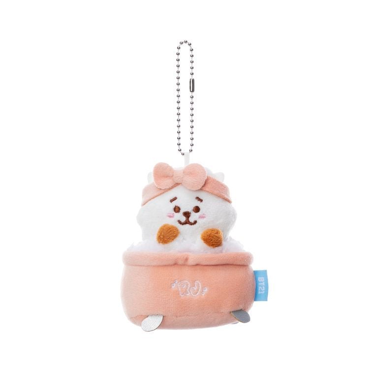 [BT21 JAPAN] Official BT21 Baby Bath Time Keyring 10cm - K-STAR