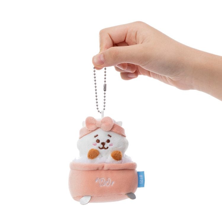 [BT21 JAPAN] Official BT21 Baby Bath Time Keyring 10cm - K-STAR