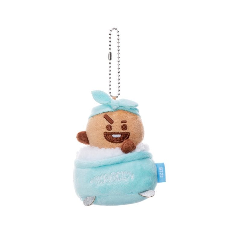 [BT21 JAPAN] Official BT21 Baby Bath Time Keyring 10cm - K-STAR