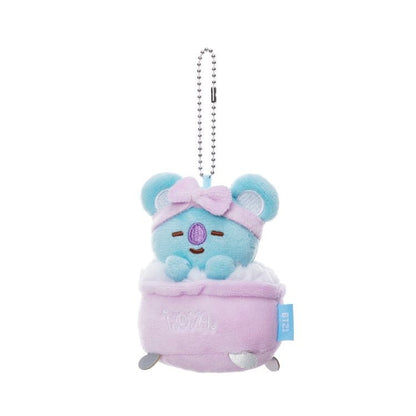[BT21 JAPAN] Official BT21 Baby Bath Time Keyring 10cm - K-STAR