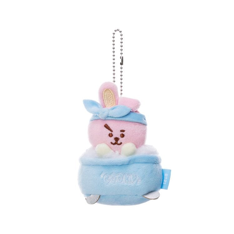 [BT21 JAPAN] Official BT21 Baby Bath Time Keyring 10cm - K-STAR