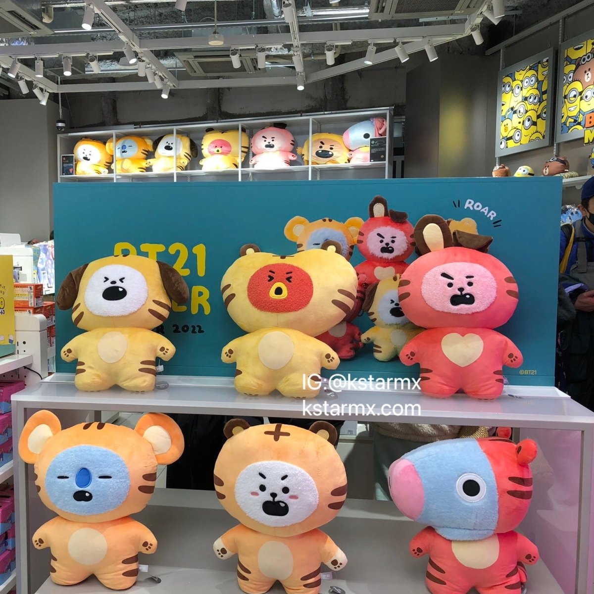 [BT21 JAPAN] Official BT21 Baby LARGE TIGER Tatton 50cm - K-STAR