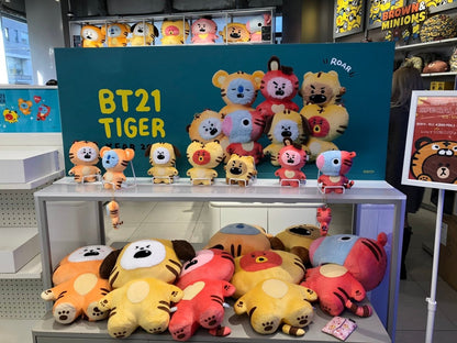 [BT21 JAPAN] Official BT21 Baby LARGE TIGER Tatton 50cm - K-STAR