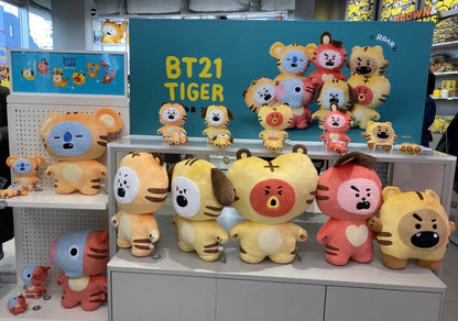[BT21 JAPAN] Official BT21 Baby LARGE TIGER Tatton 50cm - K-STAR