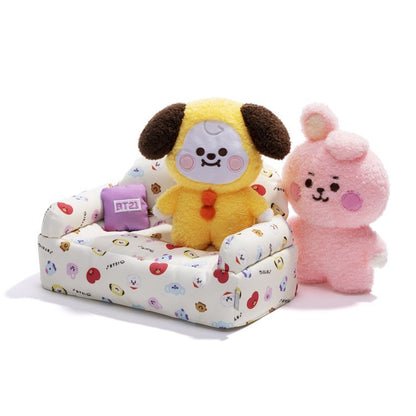 BT21 JAPAN] Official BT21 Baby Tatton Sofa Tissue Box Cover - K-STAR