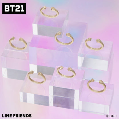 [BT21 JAPAN] Official BT21 Baby What’s Your Wish 2WAY Ring (2 Colors) - K-STAR