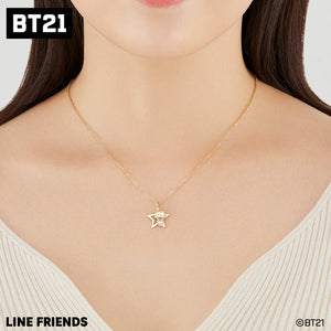 [BT21 JAPAN] Official BT21 Baby What’s Your Wish Necklace - K-STAR