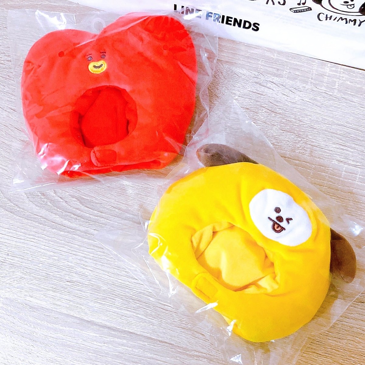 [BT21 JAPAN] Official BT21 Face Hat ( to S Tatton / 20cm Doll ) - K-STAR