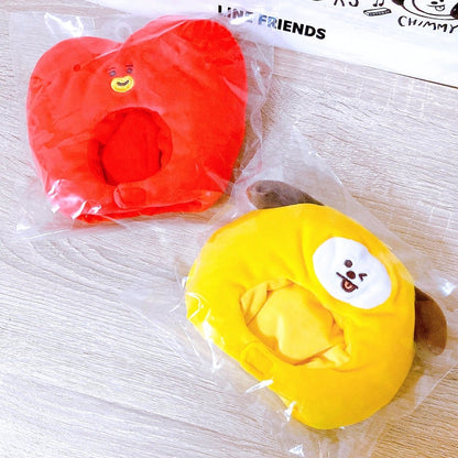 [BT21 JAPAN] Official BT21 Face Hat ( to S Tatton / 20cm Doll ) - K-STAR