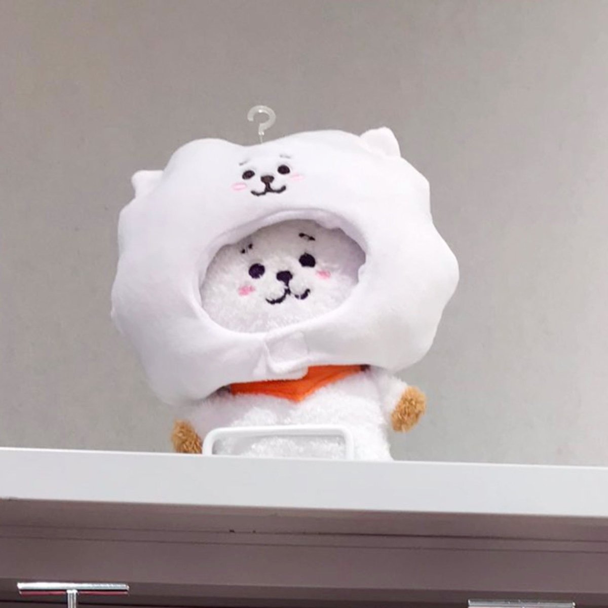 [BT21 JAPAN] Official BT21 Face Hat ( to S Tatton / 20cm Doll ) - K-STAR