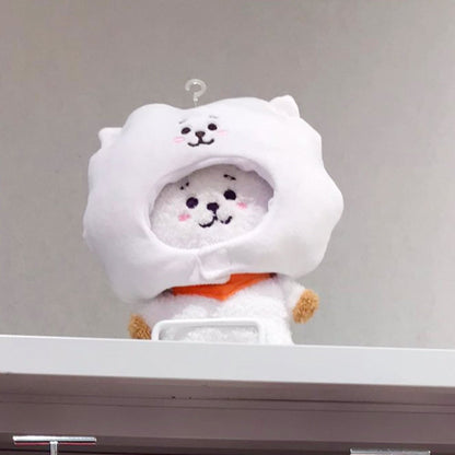 [BT21 JAPAN] Official BT21 Face Hat ( to S Tatton / 20cm Doll ) - K-STAR