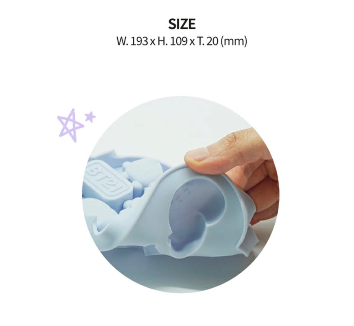 [BT21 JAPAN] Official BT21 Ice Tray Dream Version - K-STAR