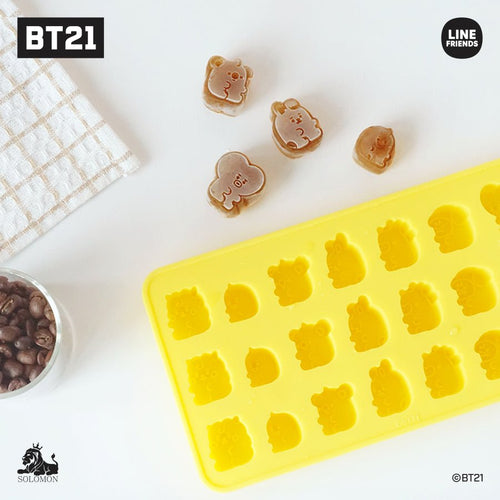 [BT21 JAPAN] Official BT21 Ice Tray Jelly Version - K-STAR