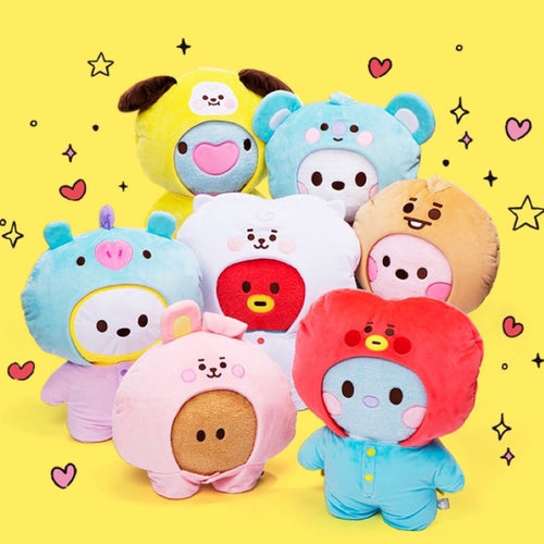 [BT21 JAPAN] Official BT21 Minini with Baby Rompers Large Tatton 50cm - K-STAR