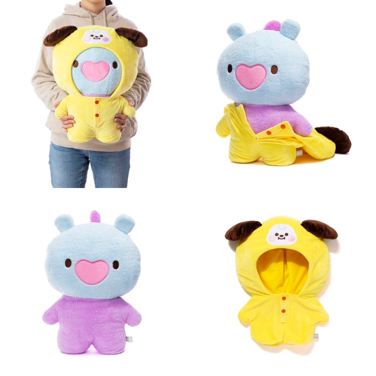 [BT21 JAPAN] Official BT21 Minini with Baby Rompers Large Tatton 50cm (2nd Listing) - K-STAR