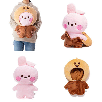 [BT21 JAPAN] Official BT21 Minini with Baby Rompers Large Tatton 50cm - K-STAR