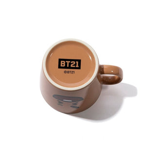 [BT21 JAPAN] Official BT21 Porcelain 2 Face Mug - K-STAR