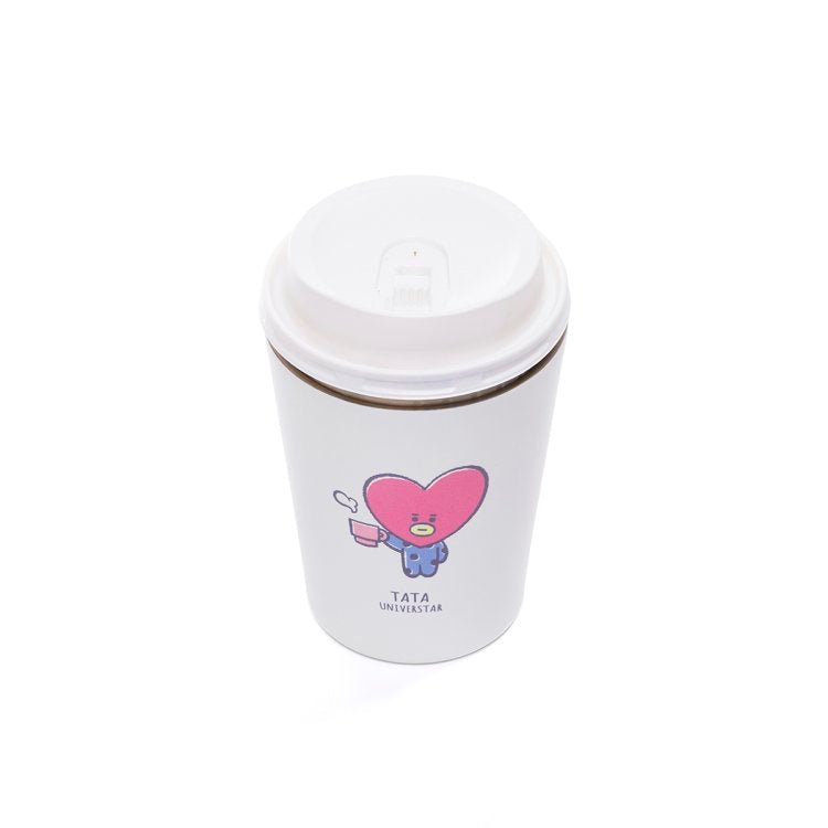 [BT21 JAPAN] Official BT21 Stainless Steel Tumbler Cafe House Version - K-STAR
