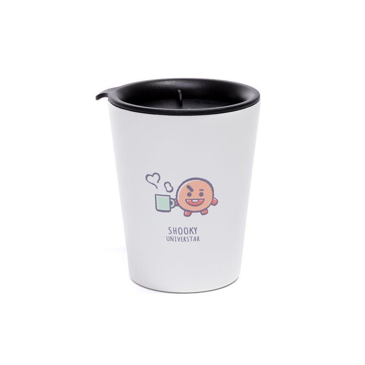 [BT21 JAPAN] Official BT21 Stainless Steel Tumbler Cafe House Version - K-STAR